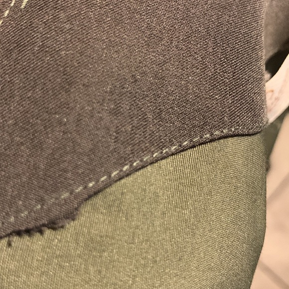 Vintage 1940s/50s Made In Columbia Mink Collar Coat Military Rare Style Medium - Picture 16 of 17